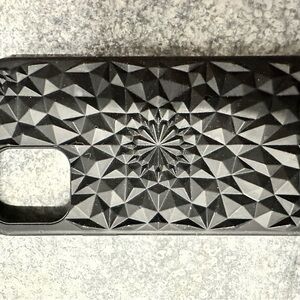 Black Geometric Phone Case